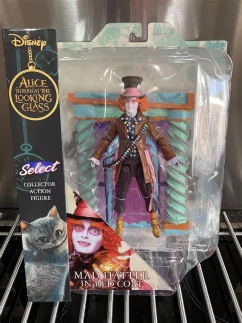 Alice Through The Looking Glass Mad Hatter In Red Coat Disney New Eur