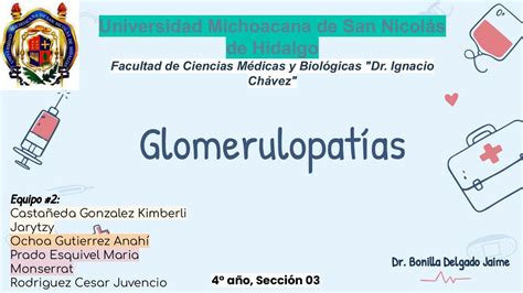 Glomerulopatias Lizeth Arias Vilchez Udocz