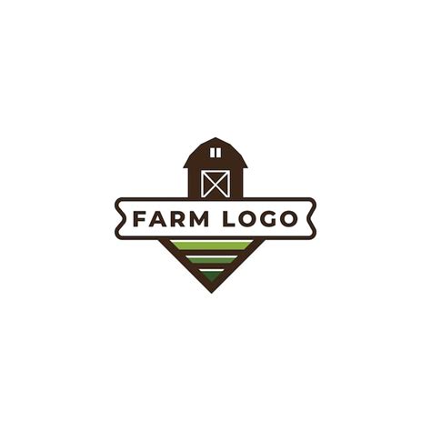 Premium Vector Farm Logo Icon Vector Template