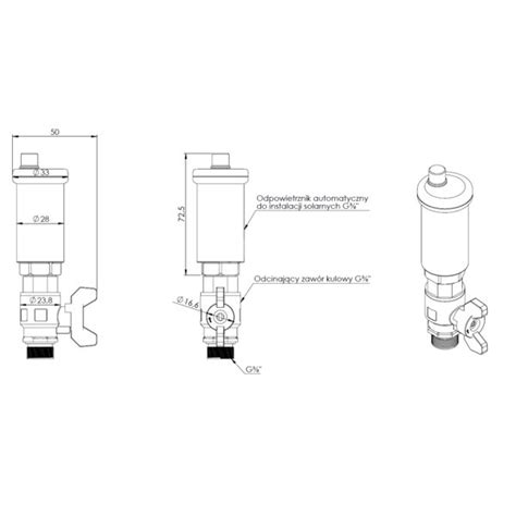 Odpowietrznik Automatyczny Afriso Do Instalacji Solarnych Z Zaworem