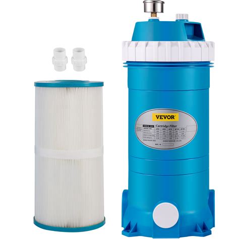 Vevor Pool Cartridge Filter Sq Ft Filter Area Inground Pool Filter