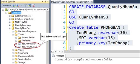 Create Table Tạo Bảng Trong Sql Server Final Blade