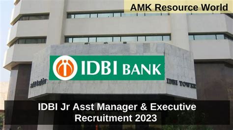 IDBI Jr Asst Manager Executive Recruitment 2023 Notification Released