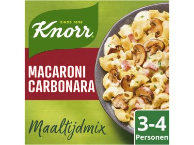 Knorr Mix Macaroni Carbonara Online Bestellen Hoogvliet Supermarkten