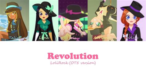 Lolirock Ot5 Revolution Lyric Video Read Description Youtube