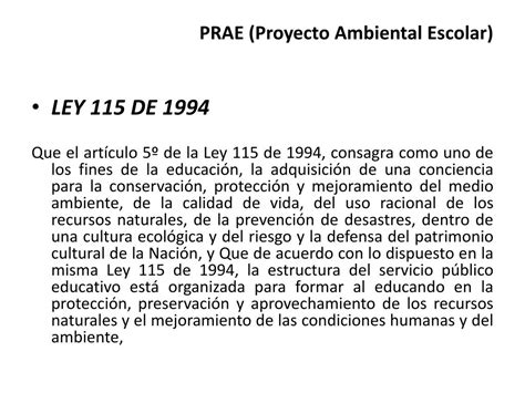 Ppt Prae Proyecto Ambiental Escolar Powerpoint Presentation Free