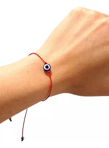 Pulsera Hilo Rojo Ojo Turco Amuleto Protecci N Mercadolibre