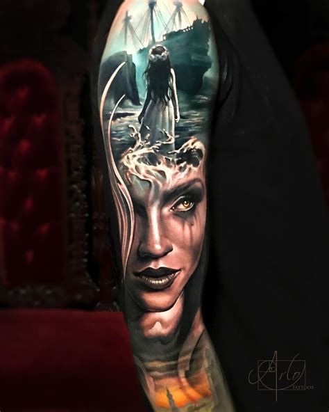 Artist creates surreal 3d tattoos with incredible depth and definition ...