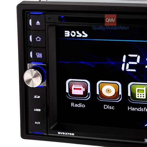 Boss Audio BVB9376RC Double DIN 6 5 In Dash DVD CD USB SD AM FM