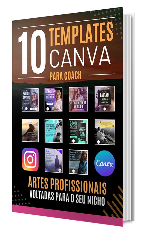 10 TEMPLATES PROFISSIONAIS de INSTAGRAM para CANVA - COACHING + IMA...