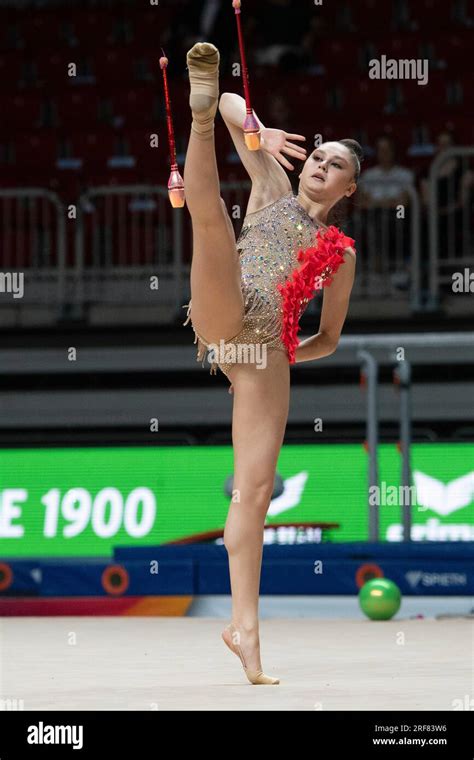 Anna SHENENKO, Bayer Leverkusen, club action, gymnastics, rhythmic gymnastics, individual all ...