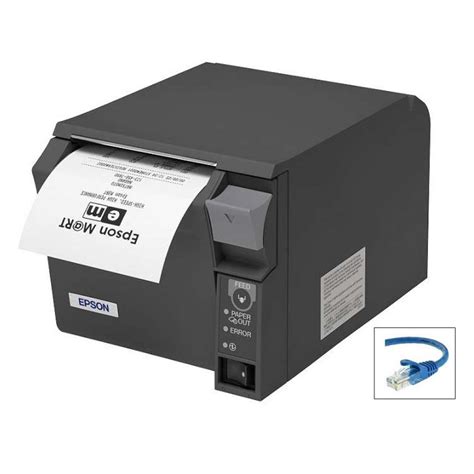 Epson TM T70II Ethernet Thermal Receipt Printer C31CD38742 Cash