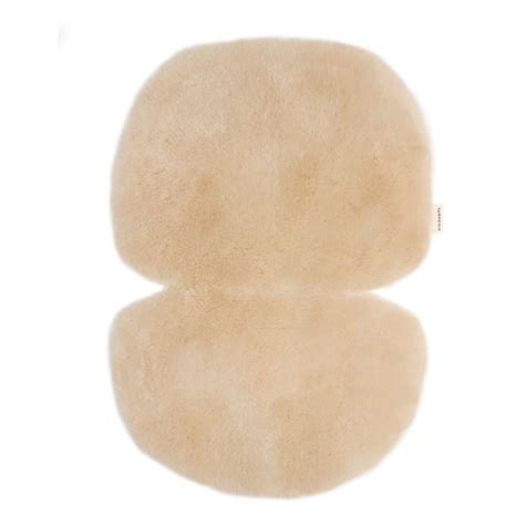 Binibamba Sheepskin Mat For Stroller Or Moses Basket Peanut Smallable