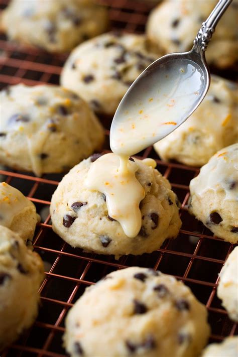 Orange Chocolate Chip Ricotta Cookies Ricotta Cookies Cookies