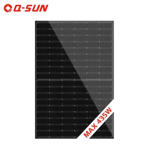 Mono Bifacial Sun Solar W W Cells Panel Solar Residential