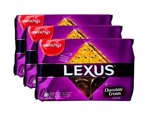 Munchys Lexus Chocolate Cream Sandwich Cracker 6 70 Oz