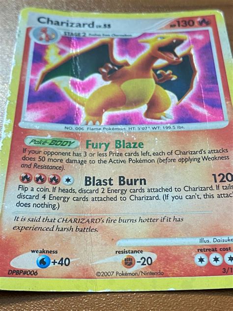 Charizard Pokemon Secret Wonders Holo 2007 Values MAVIN