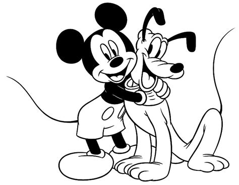 Desenhos Do Mickey Para Imprimir BRAINCP