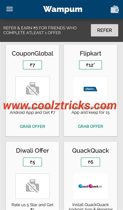 HOT WAMPUM APP TRICK EARN UNLIMITED PAYTM WALLET CASH UPDATE