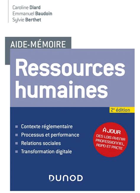 Processus Rh Ressources Humaines Exemples Pdf