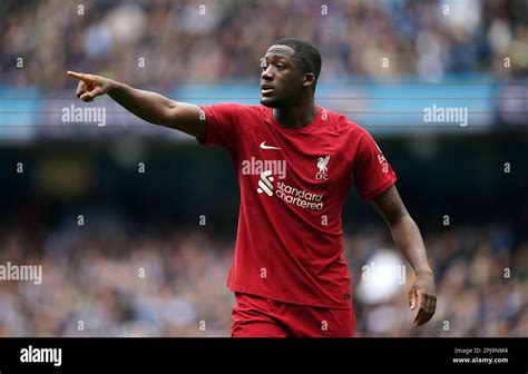 Liverpools Ibrahima Konate During The Premier League Match At The