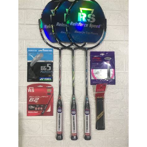 Jual Raket Badminton RS ISO BLADE 40 41 42 NEO II FREE PEMASANGAN