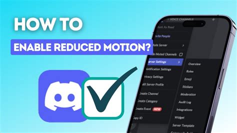 How To Enable Reduced Motion Option On Discord Youtube