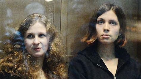 Imprisoned Pussy Riot Members Say They Have No Regrets Cbc News