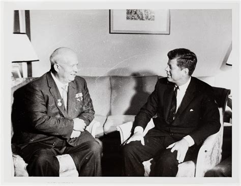 [President John F. Kennedy and Soviet Premier Nikita Khrushchev, Vienna ...