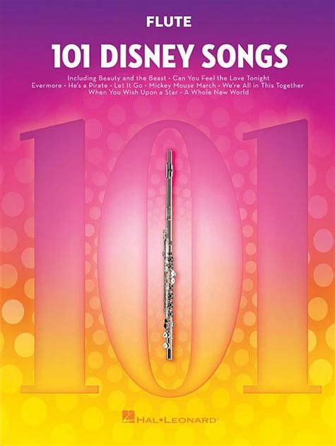 101 Disney Songs: For Flute (Paperback) - Walmart.com