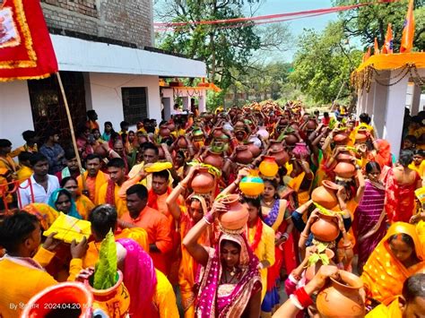 The Seven Day Bhagwat Katha Cum Gyan Yagna Started With The Kalash