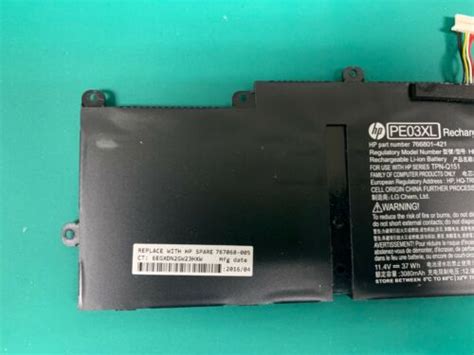 PE03 PE03XL HP Chromebook 210 G1 11 G3 G4 Battery 10 8V 36Wh HSTNN L