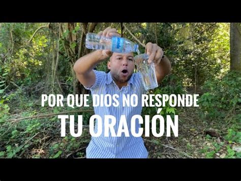 Por Que Dios No Responde Tu Oraci N Evang Joel Santana Youtube