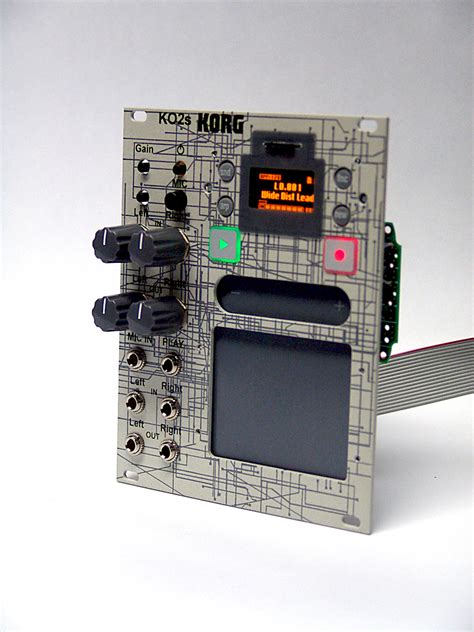 matrixsynth ninstrument introduces  korg kaossilator  eurorack module