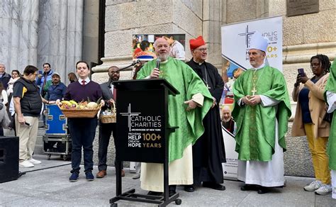 Cardinal Dolan And Catholic Charities Launch Holiday Outreach For New