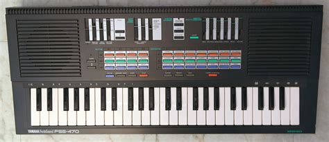 Keyboard Yamaha PSS 460 PSS 470 The 8 Bit Guy