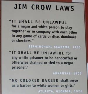 Jim Crow Laws Quotes. QuotesGram