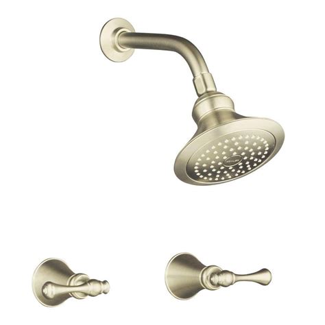 Kohler Bancroft 1 Handle Shower Faucet Trim In Vibrant Brushed Nickel Valve Not Included K