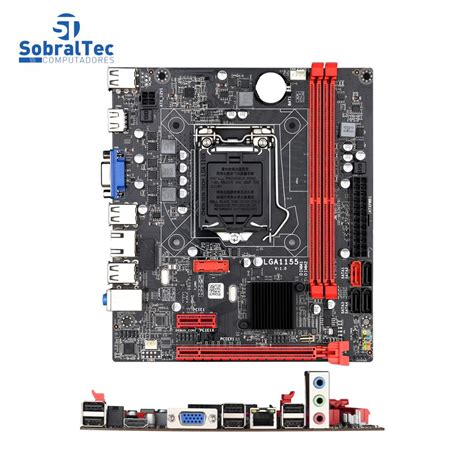 Placa M E Daixu B M Socket Lga Para I I I Cpu Suporte Para