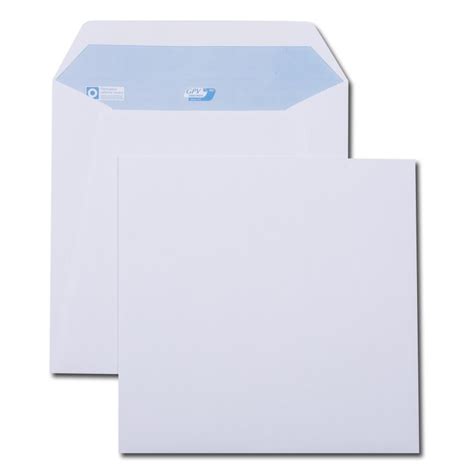 Stock Bureau GPV Boite de 500 enveloppes patte trapèze blanches 90 g