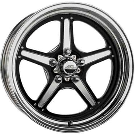 Billet Specialties Brs037116165 17x11 Black Street Lite Jegs