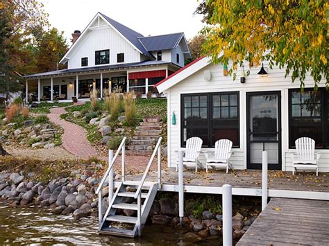 Minnesota Lake House: Charming Home Tour - Town & Country Living