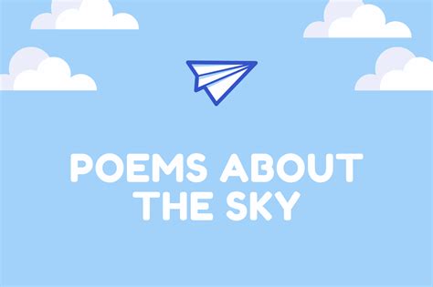 50 Poems About The Sky The Teaching Couple