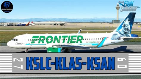 MSFS Live SayIntentions AI Real World Frontier Ops Fenix A320