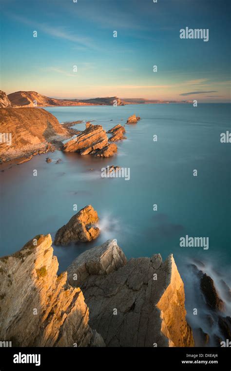 Mupe Bay Jurassic Coast Dorset England Uk Stock Photo Alamy