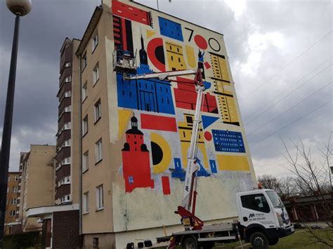 W Lublinie powstaje nowy mural zdjęcia Lublin112 pl Wiadomości z