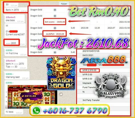 Mega888 Jackpot Dragon Gold