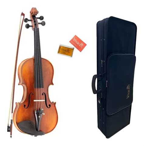 Violino Vivace St44s Strauss Sólido 4 4 C Case Arco Breu Frete grátis