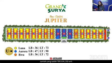 Pemilihan Unit Grand Surya Cluster Jupiter Youtube