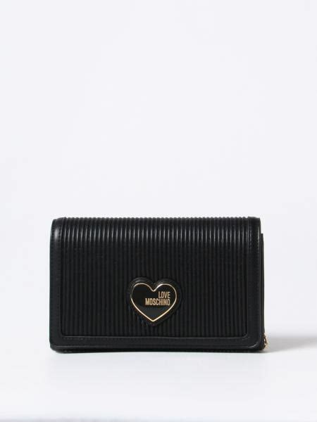 Love Moschino Borsa In Pelle Sintetica Nero Borse A Tracolla Love